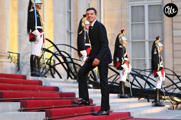 Mallory Gabsi -  Arrivées au dîner d'état au palais de l'Elysée à Paris en l'honneur de la visite du roi et de la reine de Belgique en France le 14 octobre 2024.

© Federico Pestellini / Panoramic / Bestimage