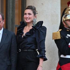 François Hollande et Julie Gayet - Dîner d'état de l'Elysée pour le président sud-coréen Lee Jae Myung le 8 septembre 2026 © Christian Liewig/Bestimage