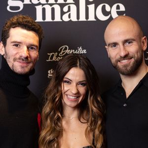 Exclusif - Paul Marque, Denitsa et Francois Alu - Soirée de lancement de la collection Denitsa Ikonomova x Grain de malice à Paris le 24 novembre 2022.
© Tiziano Da Silva / Bestimage