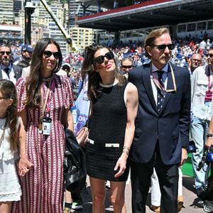 Maximilian Casiraghi, Raphaël Elmaleh, Sacha Casiraghi, India Casiraghi, Tatiana Santo Domingo, Andrea Casiraghi et Charlotte Casiraghi lors du Grand Prix de Monaco 2025 (Credit Image: © Manuele Mangiarotti/IPA via ZUMA Press)