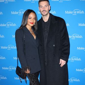 Christina Milian et son mari M. Pokora assistent au photocall " Make a Wish Gala " à Paris, France, le 25 novembre 2024 à Paris, France. Photo Jerome Dominé/ABACAPRESS.COM