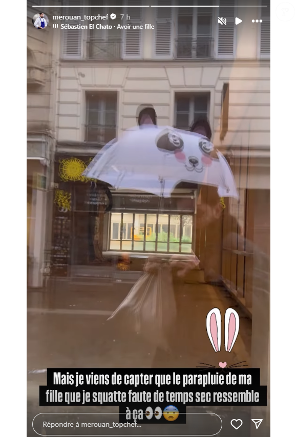 Merouan Bounekraf (Top Chef) est papa d'une petite fille.