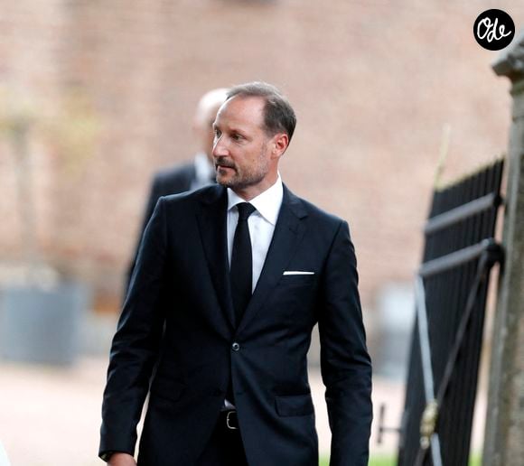 Sa Majesté le roi Haakon assiste à une cérémonie funéraire en l'honneur du défunt roi Harald à l'église d'Asker, à Asker, en Norvège, le 30 août 2026. L'Église norvégienne organise des cérémonies funéraires dans tout le pays pour rendre hommage au roi Harald. Photo de Marius Gulliksrud/STELLA Pictures/ABACAPRESS.COM