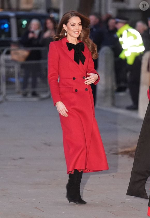 La princesse de Galles Kate Middleton arrive pour le service de chants de Noël Together At à l'abbaye de Westminster à Londres, Royaume-Uni, le 6 décembre 2024. Photo by James Manning/PA Wire/ABACAPRESS.COM