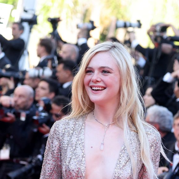 Elle Fanning - Montée des marches du film « The Mastermind » lors du 78ème Festival International du Film de Cannes, au Palais des Festivals à Cannes. Le 23 mai 2025
© Jacovides-Moreau / Bestimage