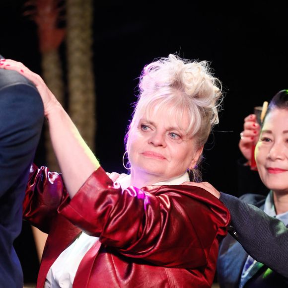 Exclusif - Isabelle Nanty - Tournage de l'émission "Panique au 31", scénarisée par A.Ducret et T.Villa, réalisée par G.Leforestier, diffusée le 30 décembre 2024 sur TF1.
© Christophe Clovis / Bestimage