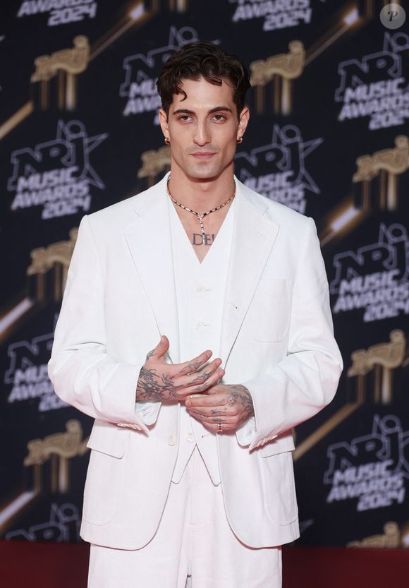 Damiano David aux NRJ Music Awards au palais des festivals de Cannes, le 1er novembre 2024. 

Photo : Guignebourg-Bebert / Bestimage