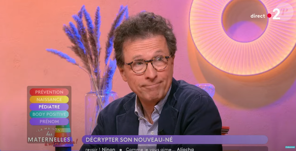 "Le grand bonheur" a-t-il légendé, pas peu fier

Le pédiatre et docteur Arnault Pfersdorff sur le plateau de "La maison des maternelles" sur France 2.