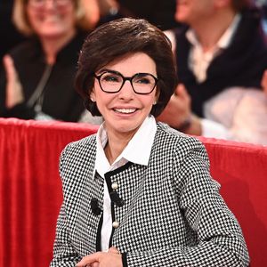 Exclusif - Rachida Dati - Enregistrement de l'émission Vivement dimanche, le 4 mars 2025, présentée par Michel Drucker au studio Rive Gauche à Paris, diffusée le 16 mars sur France 3. 
© Guillaume Gaffiot / Bestimge