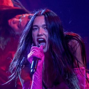 La chanteuse Dua Lipa se produit en concert au WiZink Center le 3 juin 2022, à Madrid (Espagne). Photo de Ricardo Rubio/Europa Press/ABACAPRESS.COM