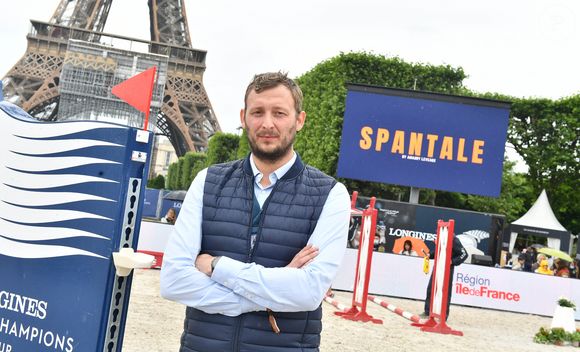 Amaury Leveaux ( fondateur de Spantale)  -  Les personnalités assistent au Longines Paris Eiffel Jumping au Champ de Mars, le 27 juin 2021. 
© Veeren / Bestimage