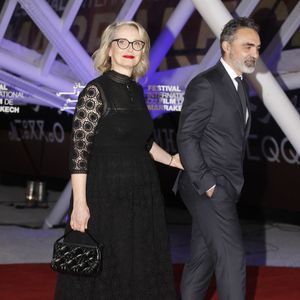 Julie Delpy et son mari - Cérémonie d'ouverture du 19ème Festival International du Film de Marrakech  le 11 Novembre 2022.
© Denis Guignebourg / Bestimage