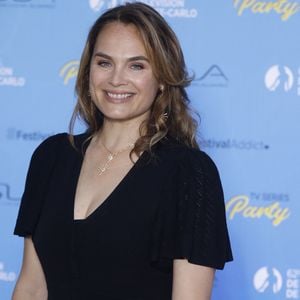 Melanie Maudran sur le tapis bleu du photocall de la soirée du 62ème Festival de Télévision de Monte-Carlo, à Monaco, le 17 juin 2023. © Denis Guignebourg/BestImage