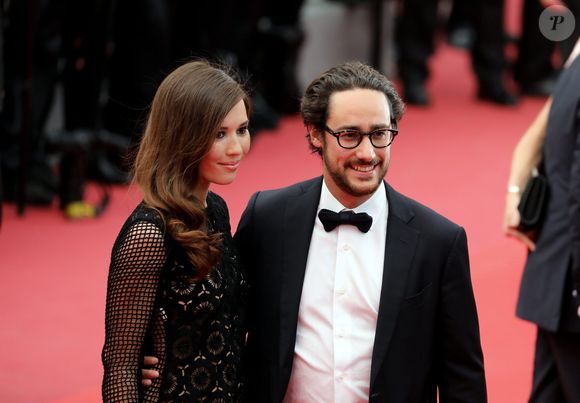 Thomas Hollande et sa compagne Emilie Broussouloux - Montée des marches du film "L'Amant Double" lors du 70ème Festival International du Film de Cannes, le 26 mai 2017. © Borde-Jacovides-Moreau / Bestimage