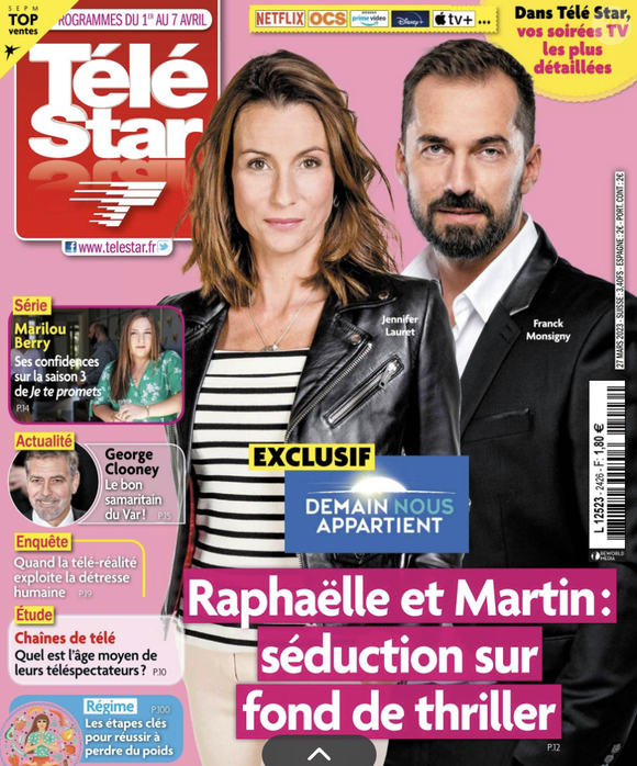 Couverture du magazine Télé Star, paru en mars 2023