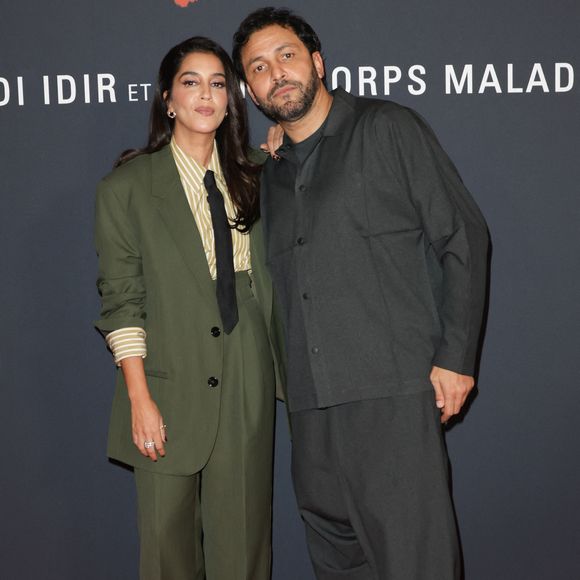 Leïla Bekhti et Jean-Rachid Kallouche (producteur) lors de l'avant-première du film "Monsieur Aznavour"  au cinéma Le Grand Rex à Paris le 22 octobre 2024.

© Coadic Guirec / Bestimage