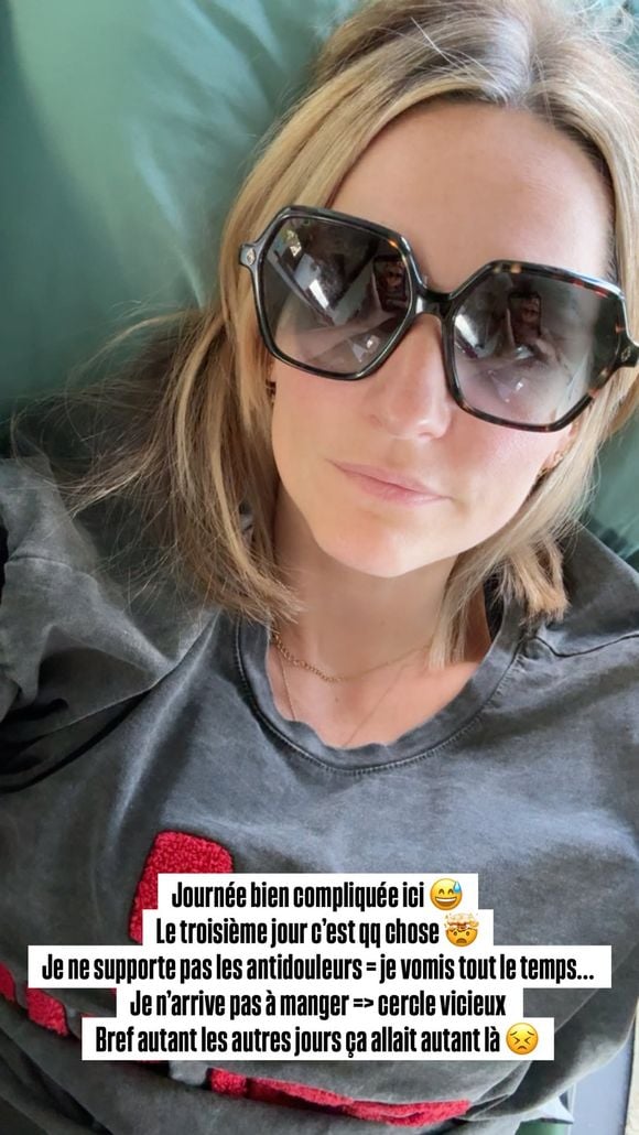 Mère de Lya et Rose, fruits de ses amours avec son ex-époux, la jeune femme est apparue sur Instagram avec une grosse paire de lunettes de soleil pour raconter sa convalescence qui ne semble pas des plus faciles. Laure ("Mariés au premier regard 2021") sur Instagram @instagram