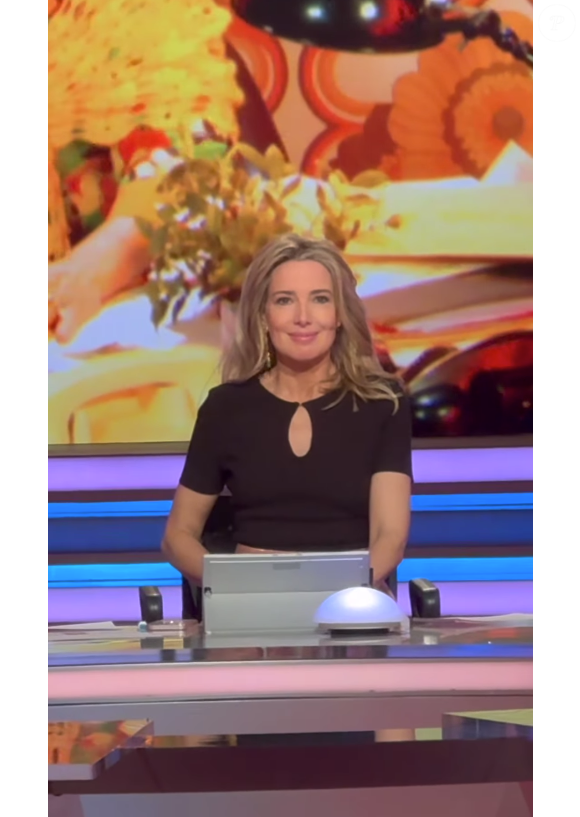 Sidonie Bonnec reçoit la surprise de voir débarquer son mari dans "Tout le monde a son mot à dire" sur France 2.