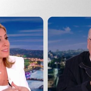 Fabrice Luchini a été repris en direct par Léa Salamé. Capture d'écran France 2