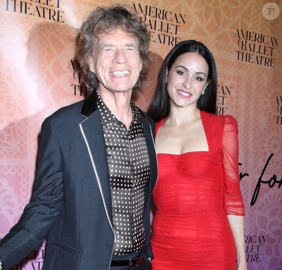 New York - Juin : Mick Jagger et Melanie Hamrick au gala de juin 2023 de l'American Ballet Theatre en l'honneur de la fondatrice Yolanda Santos et de l'auteur Laura Esquivel au David Geffen Hall au Lincoln Center le 22 juin 2023 à New York City.