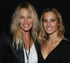 Estelle Lefebure et sa fille Ilona Smet dans les coulisses du défilé Etam lors de la semaine de la mode parisienne printemps-été 2018 qui s'est tenue à l'école des Beaux-Arts à Paris, France, le 26 septembre 2017. Photo par Jerome Domine/ABACAPRESS.COM