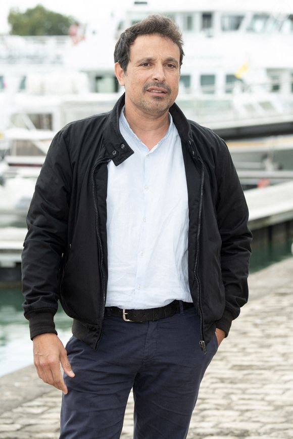 Bruno Salomone participe au photocall de Boomerang lors du 23ème Festival de la Fiction TV à La Rochelle, le 18 septembre 2021. 

Photo : David Niviere / Bestimage