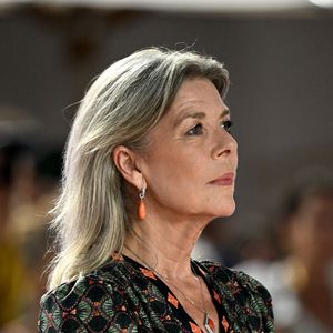 La princesse Caroline de Hanovre lors de la 3ème journée du Jumping International de Monte-Carlo, le 5 juillet 2025. Photo by Bruno Bebert/Bestimage