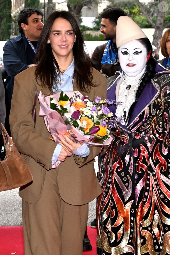 Pauline Ducruet - La princesse Stéphanie de Monaco, ses enfants, Camille Gottlieb, Louis et Pauline Ducruet assistent au 48ème Festival international du Cirque de Monte-Carlo lors de la représentation du dimanche après-midi, le 18 janvier 2026. Le Festival se déroule jusqu'au 25 janvier. © Bruno Bebert/Pool Monaco/Bestimage