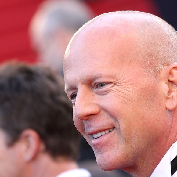 Bruce Willis pendant le 65ème festival du film de Cannes, le 16 mai 2012. (BORDE-MOREAU / BESTIMAGE).