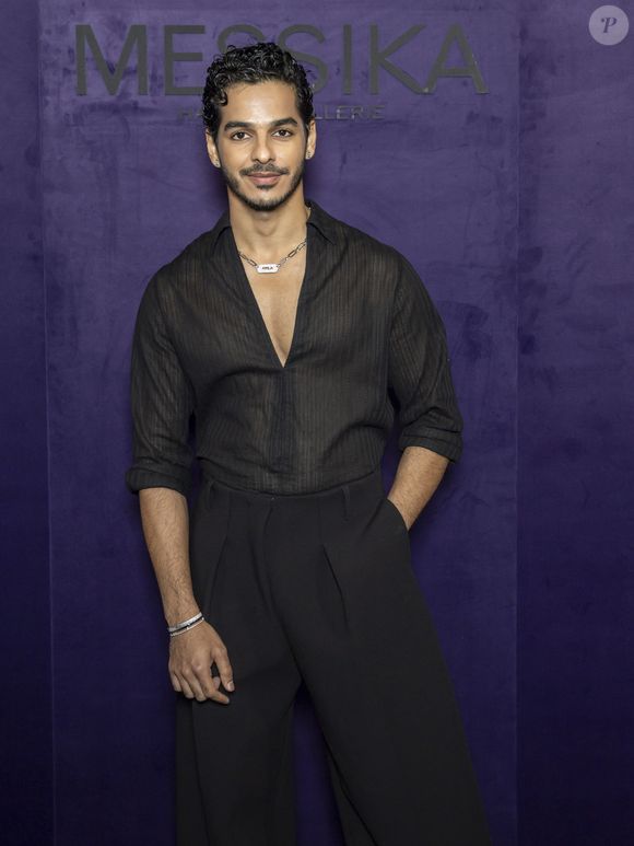 Ishaan Khatter au photocall du défilé Messika Collection Femme Prêt-à-Porter Printemps/Eté 2026 lors de la Fashion Week de Paris (PFW), au Musée des Arts décoratifs, à Paris, France, le 13 octobre 2025. © Olivier Borde/Bestimage