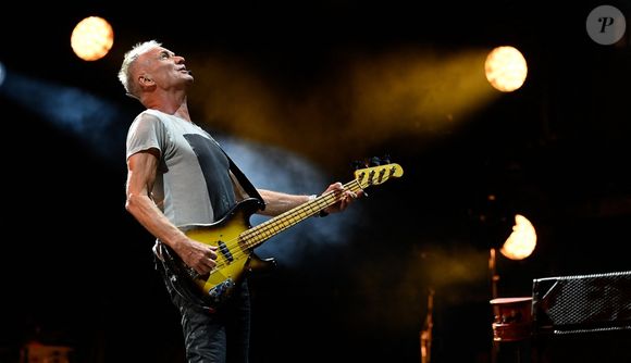 Sting en concert à Radio 2 in The Park à Moor Park à Preston, Royaume-Uni, le 7 septembre 2024. Backgrid UK/ Bestimage