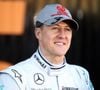 Michael Schumacher devient grand-père pour la première fois
Le pilote Mercedes GP Michael Schumacher lors d'un photocall au Circuit de la Comunitat Valenciana Ricardo Tormo à Valence, Espagne, le 1er février 2010. La saison 2010 de Formule 1 débutera le 14 mars à Bahreïn. Photo by David Davies/PA Photos/ABACAPRESS.COM