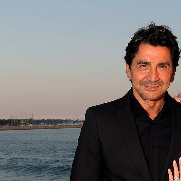 Adriana Karembeu et son mari André Aram Ohanian - Adriana est l'invitée d'honneur de la soirée caritative pour soutenir les associations RMC/BFM et Rayon de Soleil de Cannes, à l'occasion des 10 ans de la Plage Z du Grand Hyatt Hotel Martinez à Cannes le 27 juin 2014. Patrice Lapoirie / Nice Matin / Bestimage