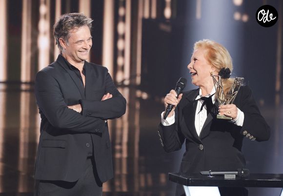 David Hallyday et Sylvie Vartan - Cérémonie de la 40ème édition des Victoires de la Musique à la Seine Musicale à Boulogne-Billancourt, France. © Coadic Guirec/Bestimage
