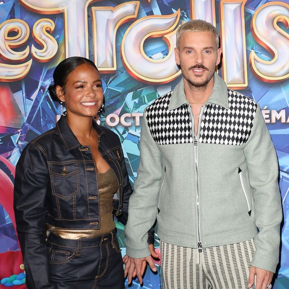 Christina Milian et son mari Matt Pokora (M.Pokora) - Avant-première du film "Les Trolls 3" au cinéma Gaumont Marignan à Paris. Le 11 octobre 2023
© Coadic Guirec / Bestimage