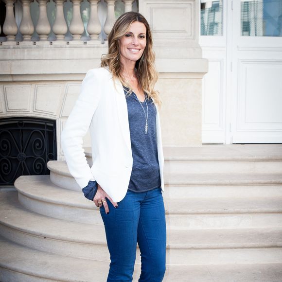 Sophie Thalmann assiste a la presentation du livre " le dessein d'ELA" chez Artemis a Paris, France.Le 03 Juin 2015. Photo de Audrey Poree/ ABACAPRESS.COM