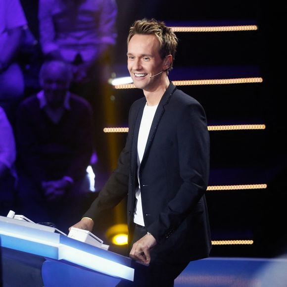 Exclusif - Cyril Féraud - Enregistrement de l'émission "Le Quiz des Champions" aux Studios 130 à Saint-Denis, présentée par C.Féraud et diffusée sur France 2. Le 5 juin 2024
© Christophe Clovis / Bestimage