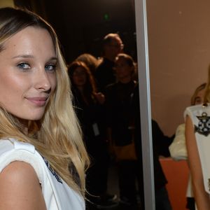 Ilona Smet - Backstage du "Etam Live Show 2018" aux Beaux-Arts à Paris, le 25 septembre 2018. © Veeren/Moreau/Bestimage