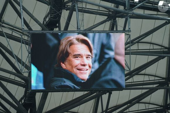 Hommage à Bernard Tapie - Match de football en ligue 1 Uber Eats : Marseille s'incline 1 à 2 contre Ajaccio au Vélodrôme le 8 octobre 2022.

© Norbert Scanella / Panoramic / Bestimage