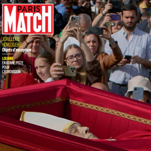 Couverture du nouveau numéro de Paris Match, sorti le 30 avril 2025
