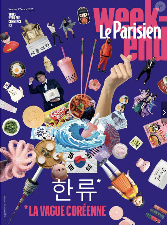 Couverture du magazine Le Parisien week-end paru le dimanche 9 mars 2025.
Crédit : Le Parisien week-end