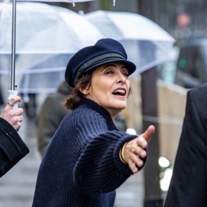 Inès de La Fressange - Sorties du premier défilé Chanel "Collection Haute Couture Printemps/Eté 2026" lors de la Fashion Week de Paris (PFW) au Grand Palais, à Paris, France, le 27 janvier 2026. © Florian Lavielle/Bestimage