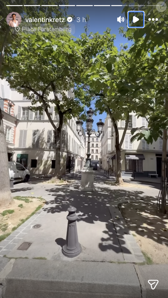 Valentin Kretz se filme dans les rues de Paris