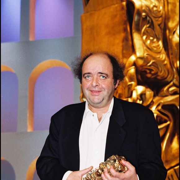 Jacques Villeret, César du meilleur acteur pour "Le dîner de cons", en 1999 (Archives). RINDOFF-GARCIA / BESTIMAGE