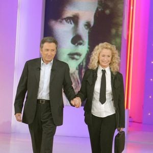 L'actrice française Brigitte Fossey assiste à l'émission Vivement Dimanche de Michel Drucker enregistrée au Studio Gabriel à Paris, France, le 13 avril 2005. Photo par Jean-Jacques Datchary/ABACA.