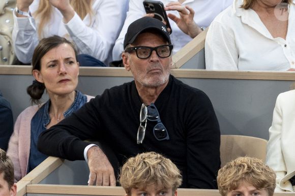 Laurent Baffie dans les tribunes lors des Internationaux de France de Tennis de Roland Garros 2025. Paris, le 29 mai 2025.
© Jacovides/Moreau/Bestimage