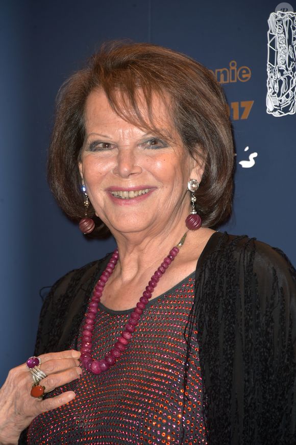 Claudia Cardinale - Photocall du dîner de la 42e cérémonie des César au Fouquet's à Paris. Le 24 février 2017 © Giancarlo Gorassini / Bestimage