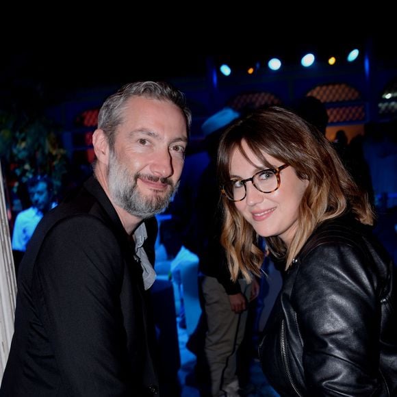 Exclusif - Vincent Desagnat et sa compagne Mathilde - Fête de clôture du 9ème festival "Marrakech du Rire 2018" au Palais Bahia de Marrakech au Maroc le 15 juin 2019. © Rachid Bellak/Bestimage