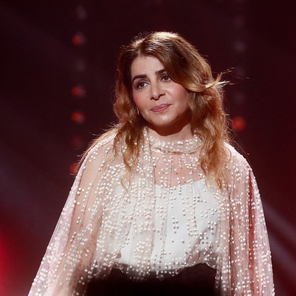 Exclusif - Julie Zenatti - Enregistrement de l'émission "La grande soirée des comédies musicales", présentée par E.Gossuin et H.Segara et diffusée le 26 mars sur W9
© Christophe Clovis / Bestimage