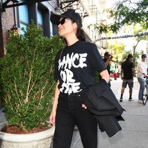 L'actrice oscarisée Marion Cotillard a été aperçue dans la ville de New York lors de la semaine de la mode. © Backgrid USA / Bestimage